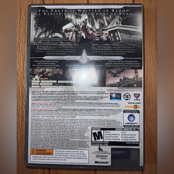 Assassin's Creed II for Xbox 360 video game - Picture 3 of 3